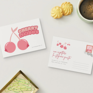 Cartolina "Cherrylicious"